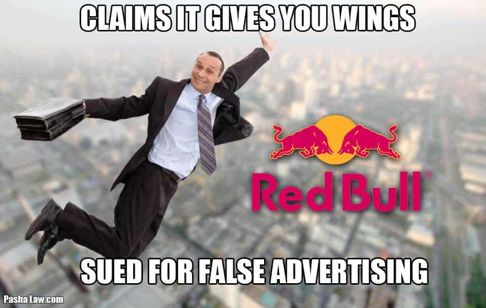 åndelig Skadelig Undervisning Can Red Bull Legally Claim It Gives You Wings? [e85] - Pasha Law PC