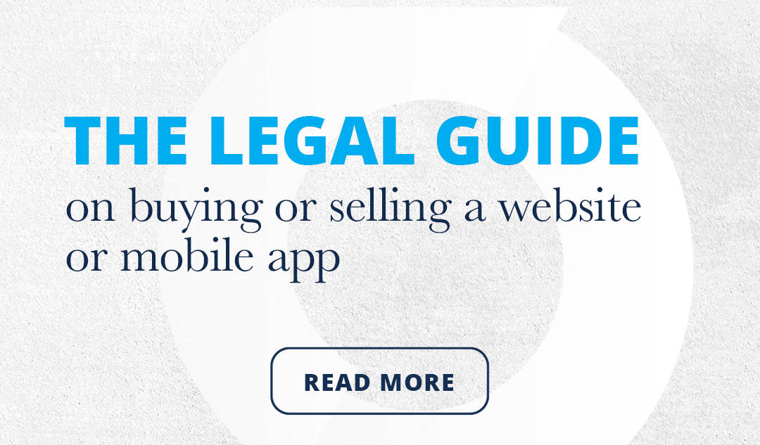 Read about buying or selling a website or app.