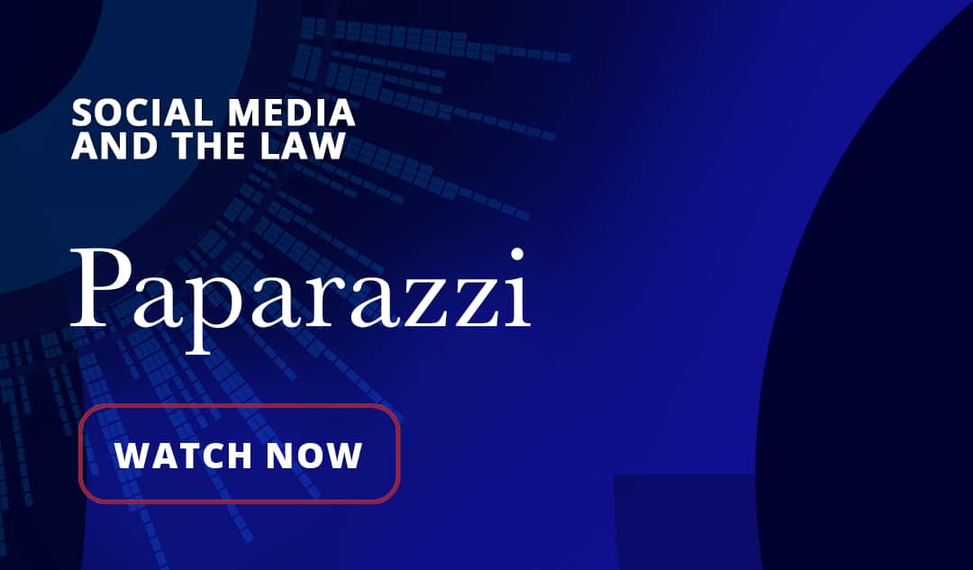 Watch video social media law and paparazzi